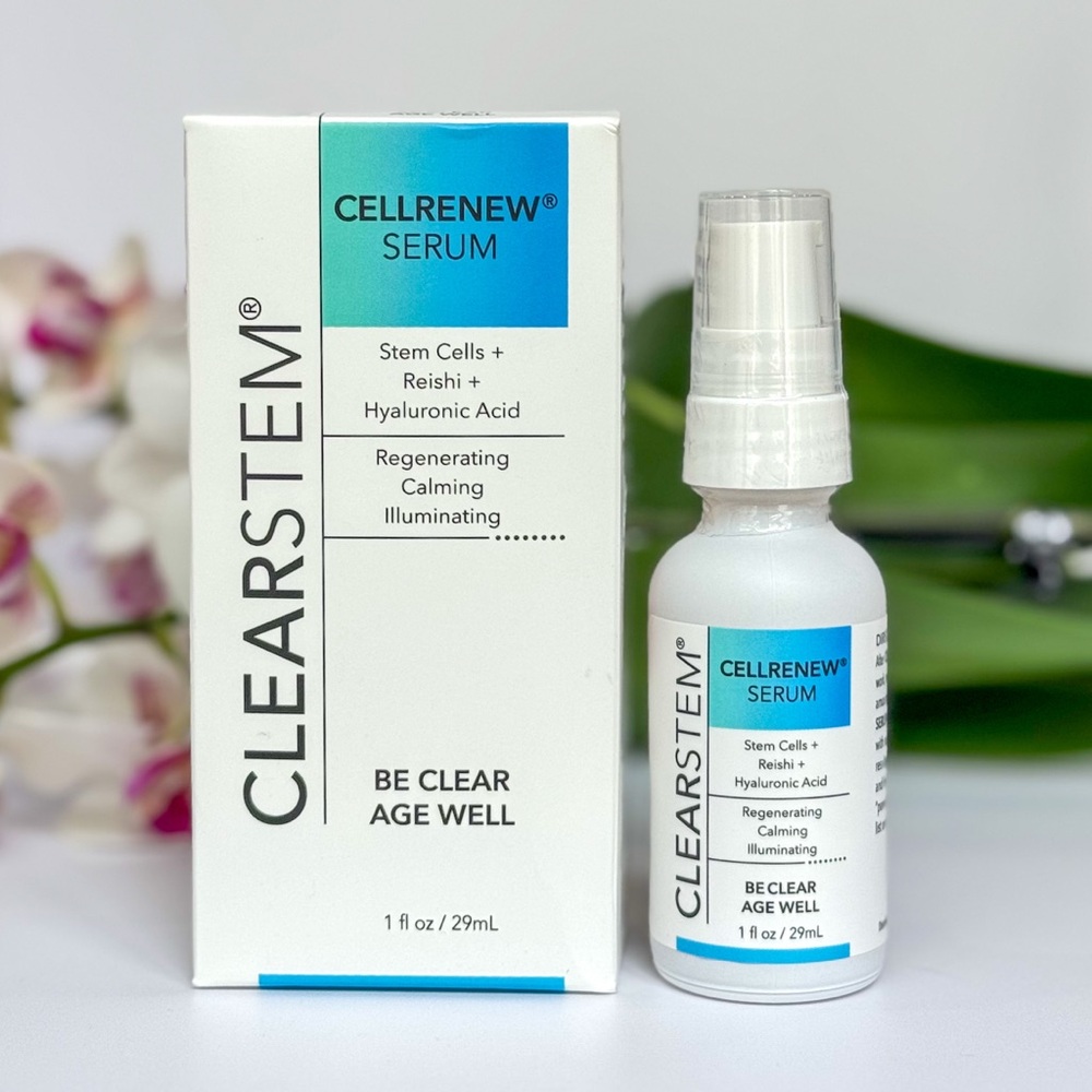 CLEARSTEM CellRenew Serum - Stem Cells + Reishi + Hyaluronic Acid (NEW)